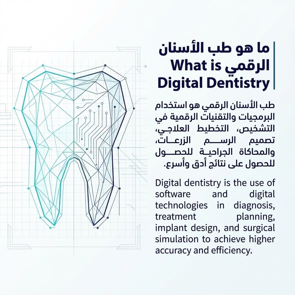 محتوى توعوي ثنائي اللغة، طب الأسنان