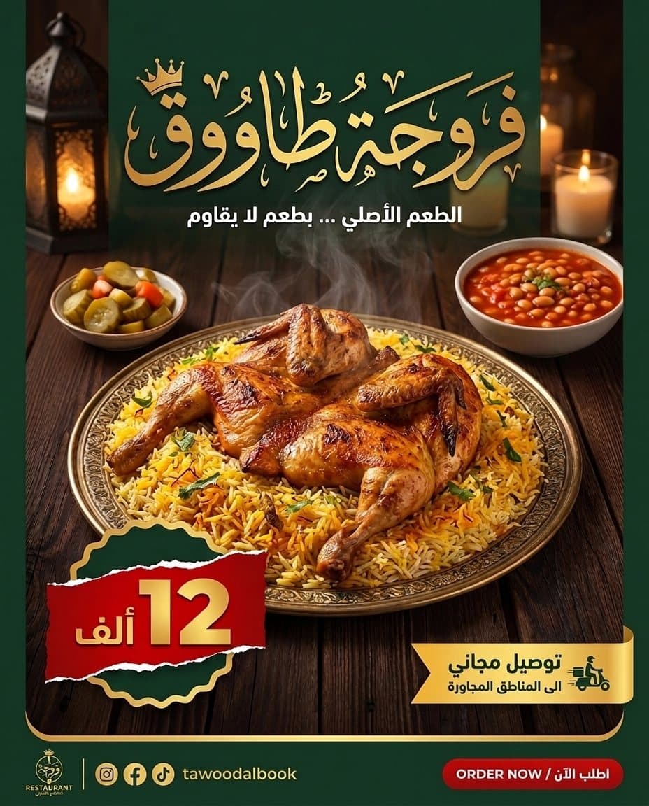 إعلان وجبة، طاووق البنوك
